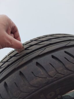 Alu kola 5x100 r15 et35 s letními pneu - 5