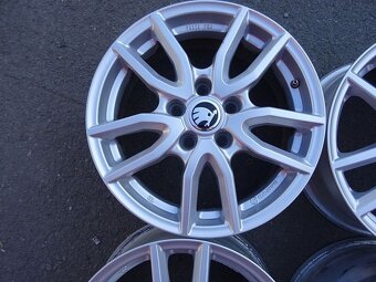 Alu disky na VW, Škoda 16", 5x112, ET 43, šíře 6,5J - 5