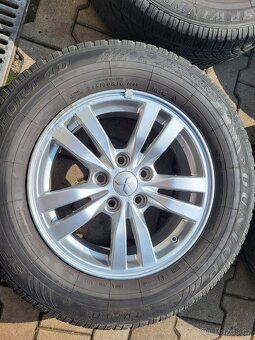 ALU kola, zimní pneu 215/70 R16 Mitsubishi - 5