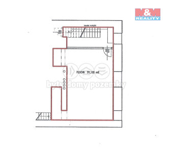 Pronájem obchod a služby, 304 m², Ostrava, ul. Poštovní - 5