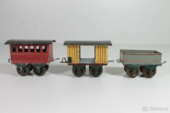 Vláčkodráha Märklin 1020 s čapí nohou v rozchodu 0 včetně OV - 5