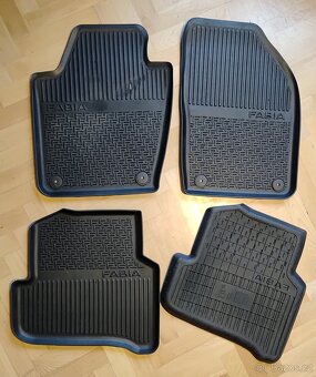 Gumové koberce - Škoda Fabia III - 5