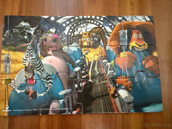 Dřevěné puzzle Madagaskar DreamWorks - 5