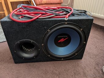 Subwoofer Kenwood set. - 5