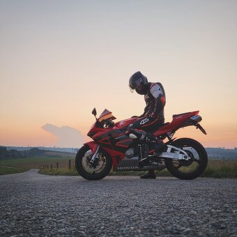Dvoudílná kožená kombinéza 4SR RR Evo III Smrž + Rukavice - 5