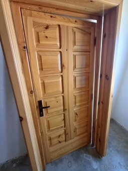 Dveře - dřevěné, kazetové - 5