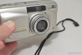 OLYMPUS SUPERZOOM 105 G + BRAŠNA / TOP STAV. - 5