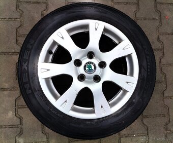 Alu kola originál Škoda Octavia II 5x112 R16 Sirius - 5