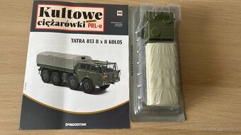 TATRA 813 8x8 KOLOS 1/43 Dea Premium + polepy ČSĽA /AČR - 5