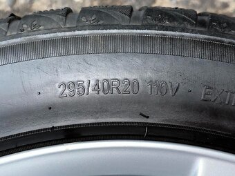 Original ALU kola 3x Audi 20" 10J ET44 pneu 295/40/R20 - 5