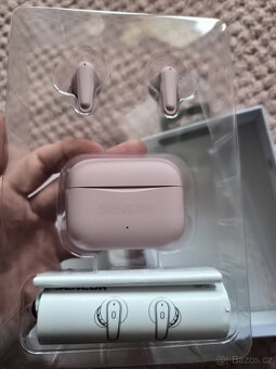 Bezdrátová sluchátka Sencor SEP GRIM ANC TWS Rose růžová - 5