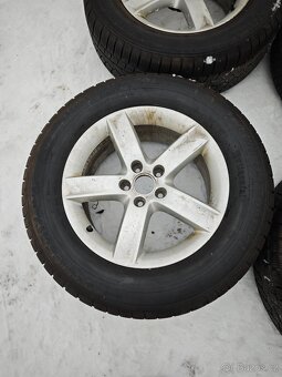 Prodám sadu 4 zimních kol – 17″, 5×112 - 5