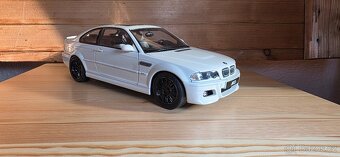 BMW E46 M3 Coupe Alpine White Autoart 1:18 - 5