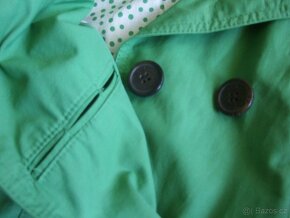 Kabátek zelený. - 5