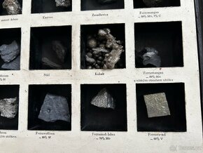Sbírka rud, minerálů Ocelárny Kladno - 5