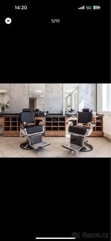 Pronájem Barber křesla (kadeřnické křeslo) - 5