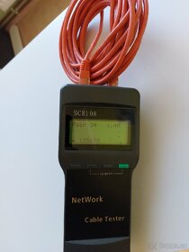 SC8108 Network cable tester - zkoušečka ethernet kabelů - 5