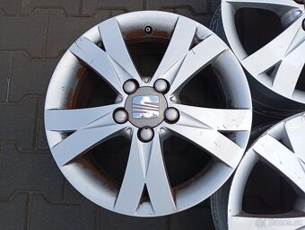 Originální alu kola Seat 5x112 r16 - 5