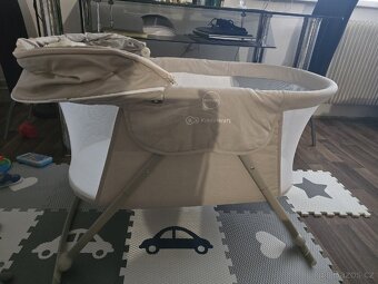 KINDERKRAFT Postýlka dětská 3v1 Lovi Beige - 5
