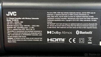 Soundbar JVC TH-E851B - 5