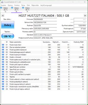 HDD Western Digital Ultrastar 500 GB DC HA210 - 5
