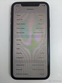 iPhone 11 64gb black. Záruka 6 měsíců. - 5
