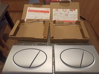 Splachovací tlačítko pro WC AlcaPlast chrom-mat. - 5