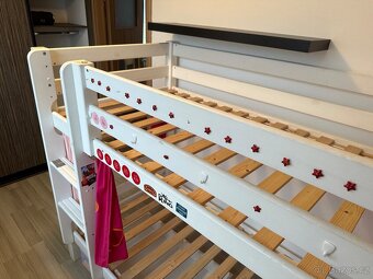 Dřevěná palanda s matracemi 200x90 - 5