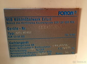 Prodám pultový mrazák 210/220L - 5