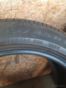245 45 r 18 dezén 70% R 18 245/45 letní pneumatiky kola - 5