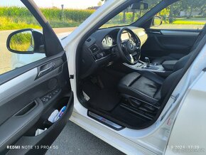 BMW X3 2.0d M-paket, 2016,140kw, 161tis. km- NEHAVAROVANÉ - 5