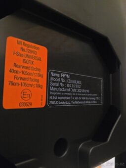 Pokračovací autosedačka Nuna Prym - 5