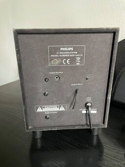 Reproduktory Sony + Zesilovač Philips (cena za vše) - 5