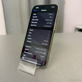 iPhone 14 Pro 256GB gold, bez škrábance, 12 měsíců záruka - 5