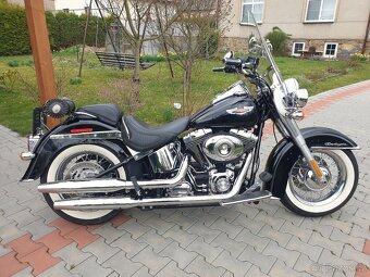 Harley Davidson Softail Deluxe, 2900KM, Nová STK, - 5