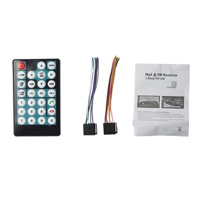 2DIN autorádio USB / SD / AUX / BLUETOOTH, dotyk - 5
