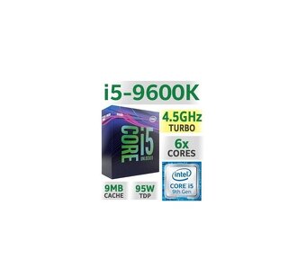 Herní PC Core i5 9600K, 16GB RAM, RX6600XT, NVMe - 5