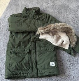 zimní parka - vel. 140 - 5