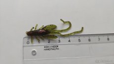 Malé nymfy pstruh set2 10ks jemných gumových nástrah 5cm - 5