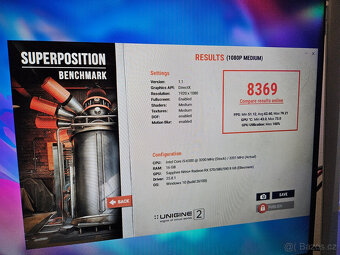 🔥 Herní PC i5 | RX 580 | 16GB RAM | 1TB SSD | 6xRGB | WiFi - 5