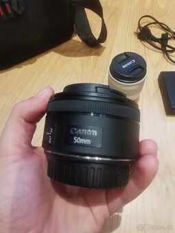 Canon eos 250 D + EFS 18-55mm + EF LENS 50 mm - 5