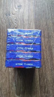 Audiokazety TDK-5 kusů nové - 5