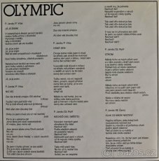 LP Olympic - V Lucerně (Supraphon 1982) včetně přílohy - 5