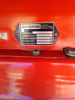 Zahradní traktor Gutbrod - 5