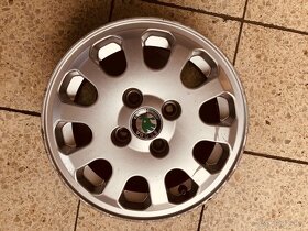 Originální hliníkové disky Škoda Felicia Magic 13" - 5
