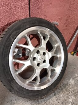 Borbet BS 17" 5x100 7,5J letní pneu 215/45 - 5