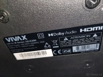 Prodám LED Android Smart TV Vivax,82cm, DVB T2, WiFi, - 5