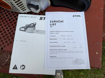 Motorová pila Stihl MS171 ,záruka 2/26 - 5