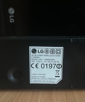 Domácí kino LG (perfektní stav) - 5