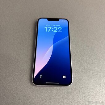 iPhone 14 128GB fialový, pěkný stav, 12 měsíců záruka - 5